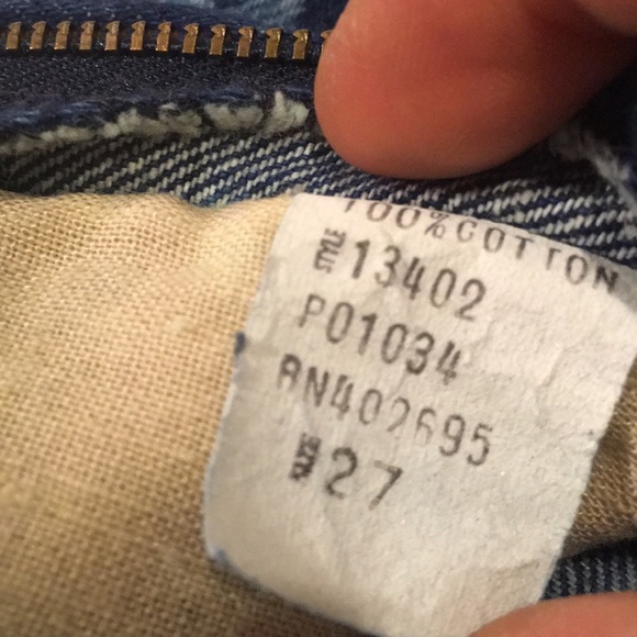 Vintage High Waisted Acid Wash Tie Dye Mom Jeans - Picture 7 of 11